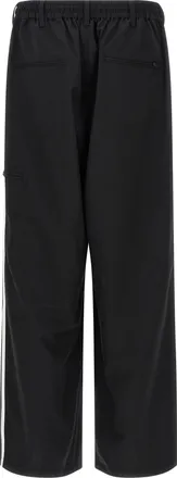 Yohji Yamamoto Mens Black Polyester Casual Pants