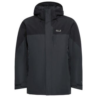 Jack Wolfskin Romberg 2 3in1 Jacket Doppeljacke f&uuml;r Herren | schwarz
