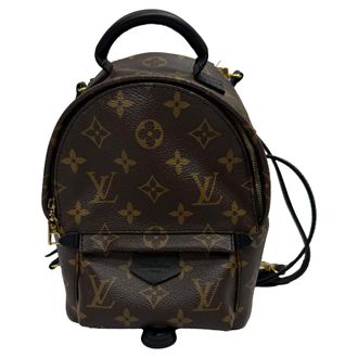 Louis Vuitton Louis Vuitton Monogram Palm Springs Mini Rugzak in Bruin Canvas