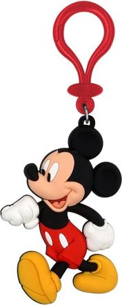 Mickey Mouse Keychain - Disney - Mickey (Walking) Soft Touch - Red - Unisex