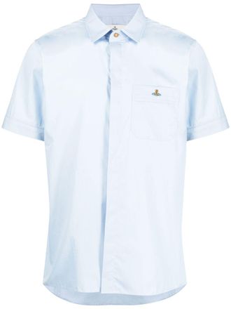 Vivienne Westwood Light Blue Cotton Shirt