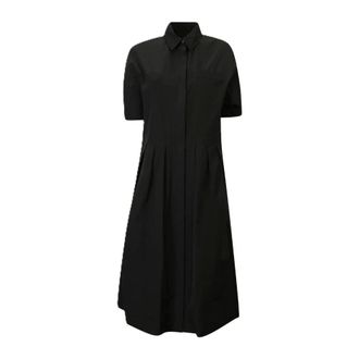 Max Mara Shirt Dresses, female, Black, XS, Cadmium Dress