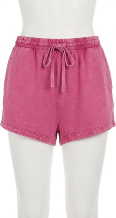 Z Supply Domingo Shorts In Sweet Plum