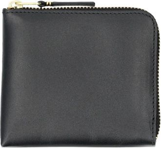 Comme Des Gar&ccedil;ons Classic Leather Line Wallet - Heren - Portefeuilles - Zwart - ONE Size - Leer - Accessoires