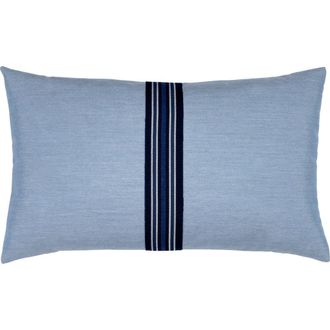 Elaine Smith Ocean Banded Indoor & Outdoor Woven Accent Pillow at Nordstrom, Size 12X20