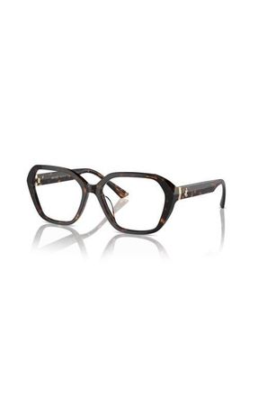 Jimmy Choo London 55mm Butterfly optical glasses in Tortoise at Nordstrom