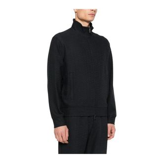 Emporio Armani Hombre, Sudaderas, Azul, Talla: M