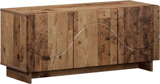 vidaXL Soporte De Tv 90 X 34.5 X 40 Cm Madera Envejecida Vidaxl