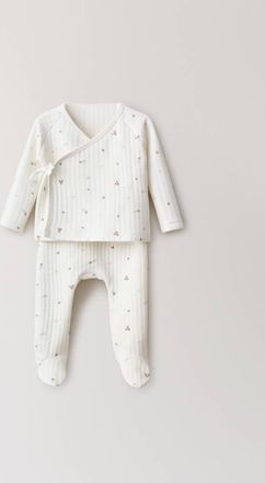 Mango Pigiama tuta stampa bianco sporco - Home - 12-18 mesi - MANGO HOME