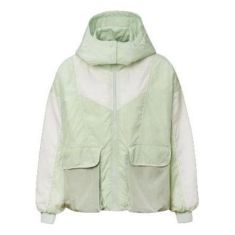 Converse (WMNS) Converse Winter Hooded Windproof Insulated Jacket Asia Sizing Teal 10020547-A02