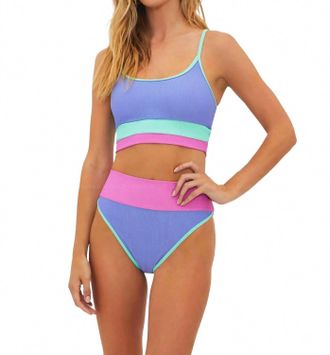 Beach Riot Eva Bikini Top In High Tide