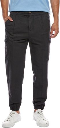 Brunello Cucinelli Linen-Blend Cargo Jogger