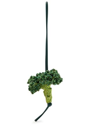 J.W.Anderson Broccoli Crochet Cotton-knit Charm - Green - One Size
