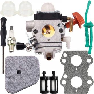 OEM Carburador - Aluminio - Compatible Con Motosierras Y Desbrozadoras 2t - Reemplazo Zama S174 - Unidad