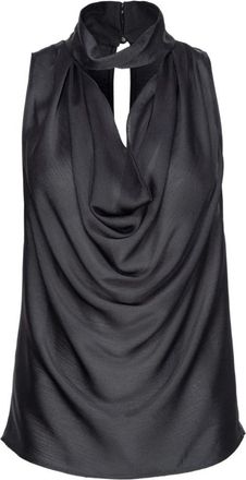 Pinko Stijlvolle Shirts voor Elke Gelegenheid - Dames - Tops zonder mouwen - Zwart - L - Tops