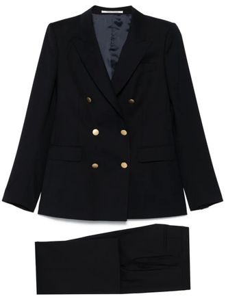 Tagliatore Parigi suit - women - Acetate/Virgin Wool/Elastane - 38 - Blue