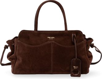Prada Prada Allusion Large Suede Bag
