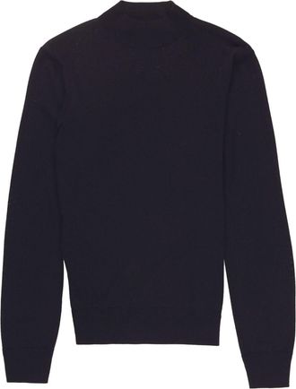 Tom Ford mock-neck wool jumper - men - Wool - 48 - Black