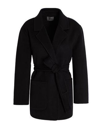 8 by YOOX BELTED SHORT COAT