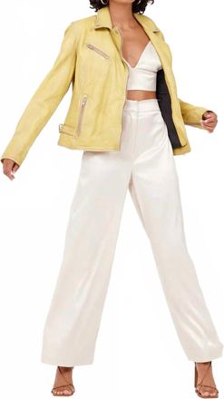 Mauritius Sofia 4 Rf Jacket In Yellow