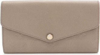 Louis Vuitton Beige Monogram Empreinte Sarah Wallet (Authentic Pre-Loved)