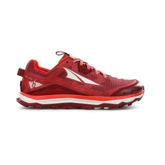 Altra Mens Lone Peak 6 Trail Shoes - D/medium Width In Maroon