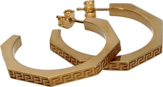 Versace Gold Metal Womens Earrings