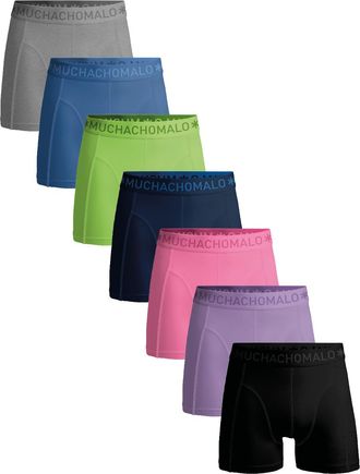 Muchachomalo Heren Boxershorts - 7-Pack - Mannen Onderbroeken