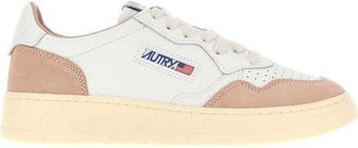 Autry White Leather Medalist Sneakers