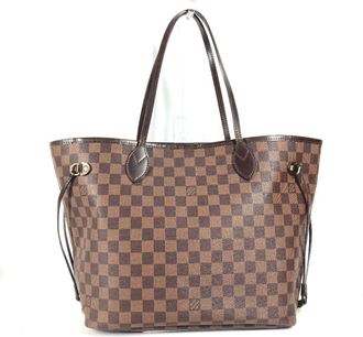 Louis Vuitton Damier Brown Ebene Damier Canvas Shoulder Bag Tote Bag (Pre-Owned)