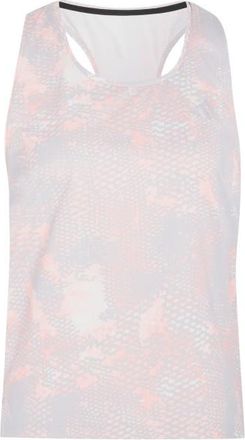 adidas ADI365 Running Animal Print Iconic Tank Top f&uuml;r Damen | wei&szlig;