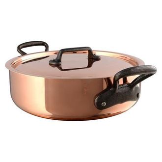 Bloomingdale's M150 Ci Rondeau With Lid, 3.4 Quart in Copper at Nordstrom