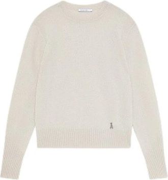 Patrizia Pepe T-Shirts - Dames - Cashmere truien - Wit - S - Truien & Vesten