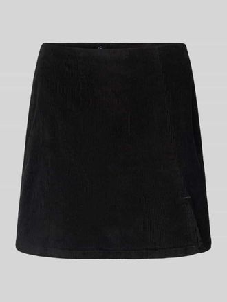Vero Moda Ausgestellter Mini-Rock aus Baumwoll-Mix Modell LULA in Black, Größe XL