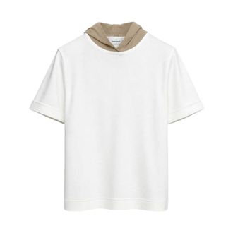Gran Sasso Heren, Sweatshirts & Hoodies, Wit, Maat: 3XL Katoen