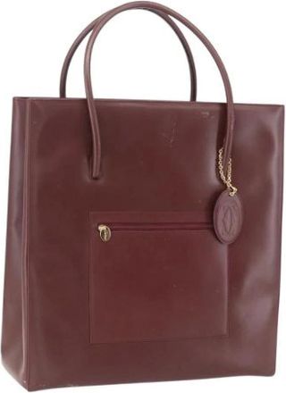 Cartier Pre-owned Tote Bags, female, Red, Size: ONE SIZE Pre-owned Tote Bag