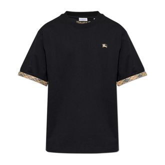 Burberry T-Shirts, male, Black, Size: XS Ryan T-shirt