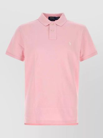 Polo Ralph Lauren short sleeve piquet polo shirt collar