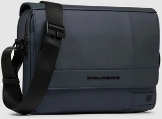 Piquadro Heren, Tassen, Blauw, Maat: ONE Size Wol