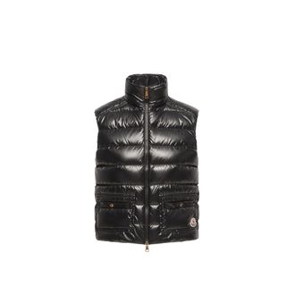 Moncler Moncler Frelon Down Vest, Women, Black, Size: 00