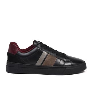 Baldinini Leren Sneaker - Heren - Schoenen - Zwart - Maat: 43 EU Leer