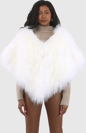 Gorski SELECT MONGOLIAN LAMB SHAWL
