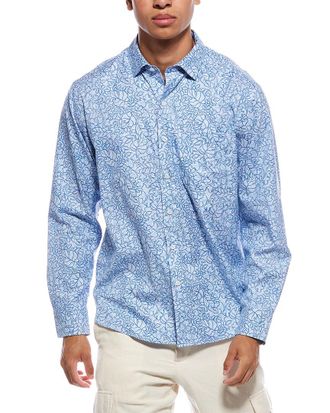 Tommy Bahama Lazlo Seaside Soiree Silk-Blend Shirt