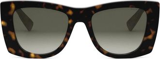 Bulgari Roma Butterfly Zonnebril - unisex - Zonnebrillen - Veelkleurig - 52 MM - Accessoires