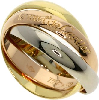 Cartier Yellow Gold (18K) Pink Gold (18K) White Gold (18K) Band Ring (Pre-Owned)