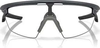 Oakley Sphaera Rectangle Sunglasses in Carbon/photochromic at Nordstrom