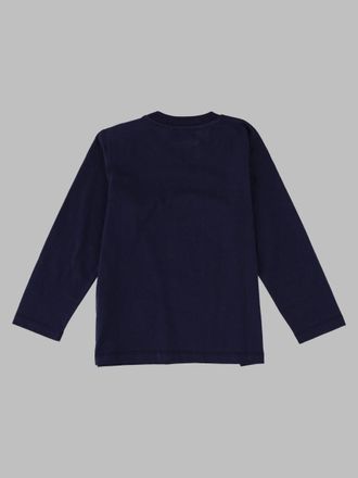 Moschino Teddy Bear Embroidered T-Shirt - Blue