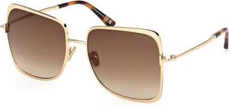 Tom Ford Zonnebrillen - Dames - Zonnebrillen - Veelkleurig - 57 MM - Accessoires