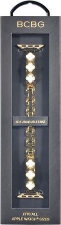 BCBGeneration Clover Bangle Apple Watch Watchband in Gold at Nordstrom Rack