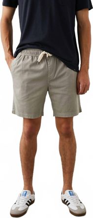 Rails Cruz Military-Inspired Short In Washed Grey